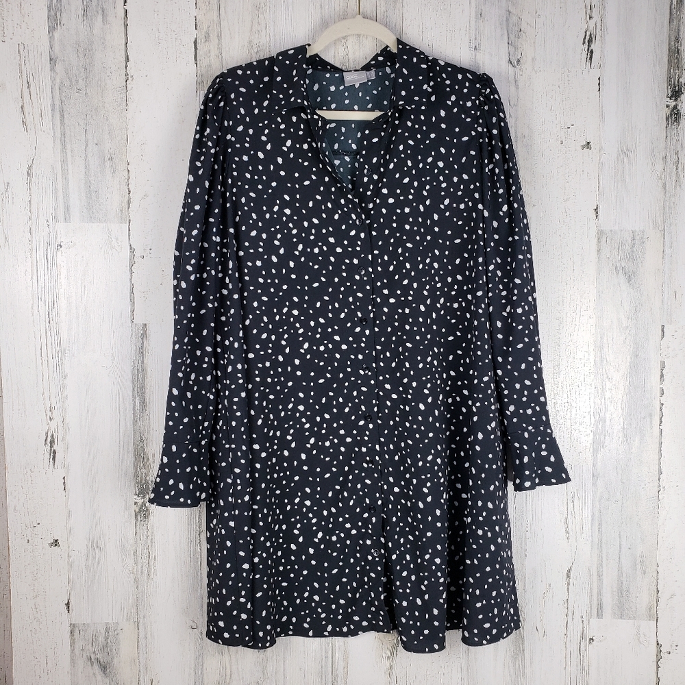 ASOS Polka Dot Shirt Dress